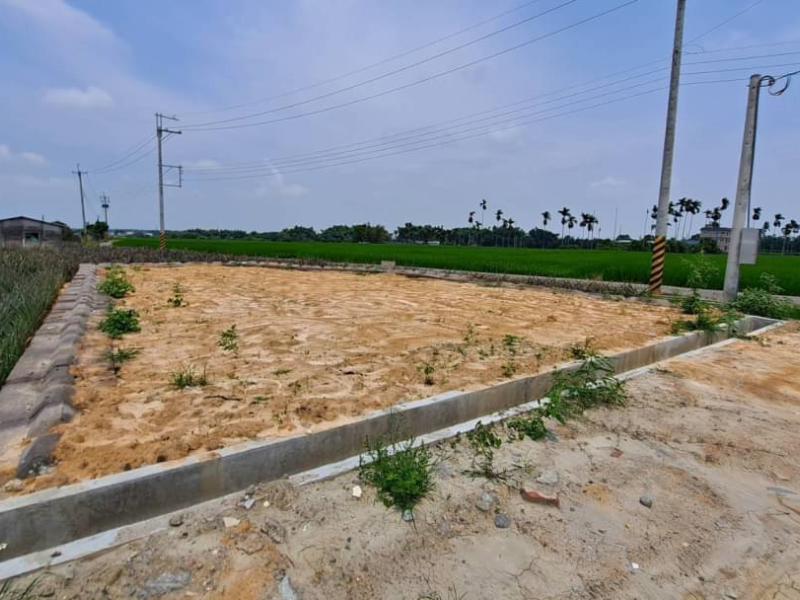 嘉義縣民雄都計美農地(一)和(二)  有水電地勢平坦好規劃