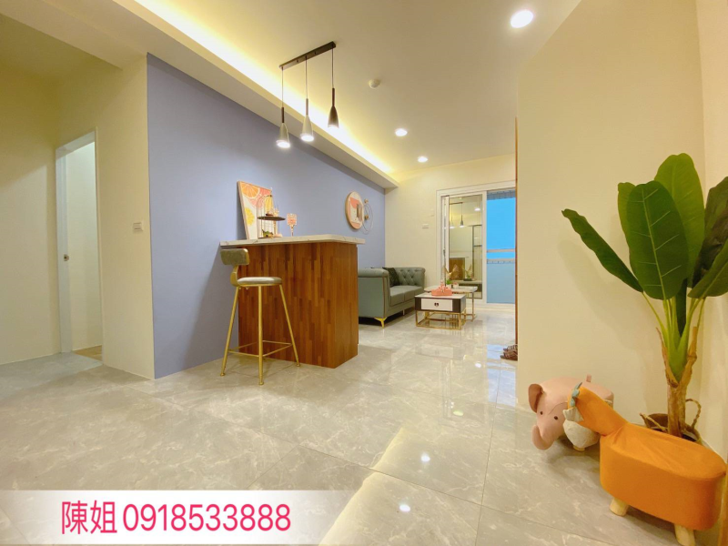 嘉義市西區北園國小美三房 全新整理採光通風佳