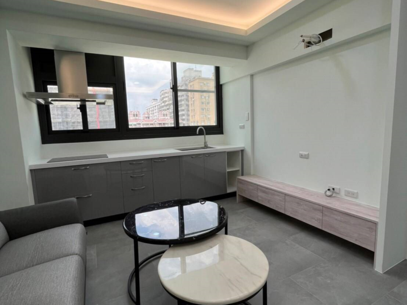 嘉義市西區友愛商圈美2房 全新整理浴室有對外窗