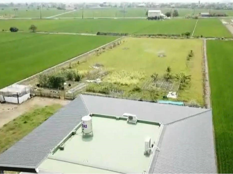 嘉義縣民雄菁埔開心休閒度假農地  有RC建造美平房